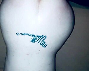 White teen loves taking big black cock from behind?