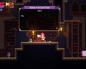 scarlet maiden explores monster girl forest in episode 8