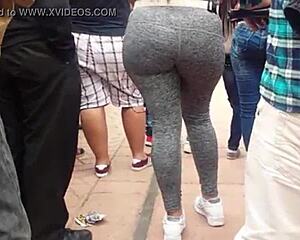 Damn, that colombian latina's ass is incredible, he groaned.