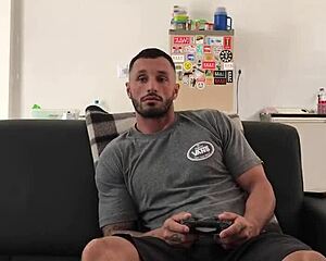 i was playin video game when the chick came temptin me, i couldn't resist and fucked her ass doggy on the sofa.