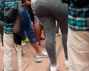 Damn, that colombian latina's ass is incredible, he groaned.