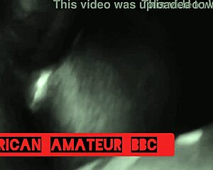 African Mature Babe Takes Monster Cock in Missionary Pussy