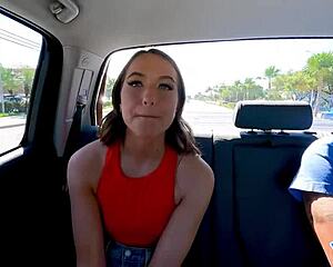 Violet reign's passionate Florida adventure: Intense oral and hardcore sex