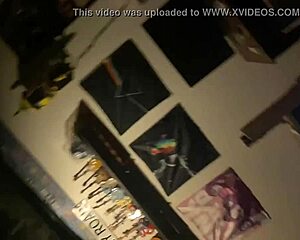 whore slut in action