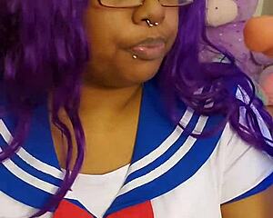 that ssbbw sailor scout sucks your cock
