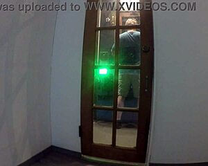 Gigi Breeze blows cock through glory hole with raw passion!