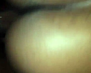 Yara and Eugenio in basic sex, bent over doggystyle, cum in homemade african amateur scene