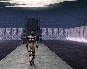 sexy brunette anime hentai in fallout 4 😍