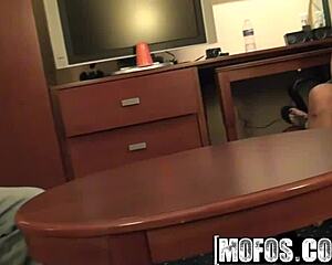 Real slut party in hotel room with AJ Applegate, Esperenza Diaz, and Candi Co.