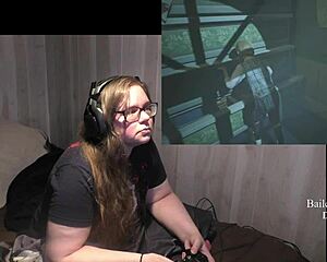 Intense Striptease Thrills BBW Brunette