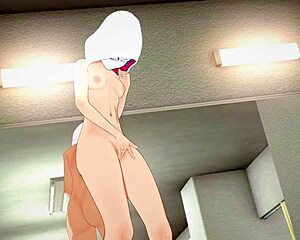 Gwen Stacy Masturbates In Spider-Man!