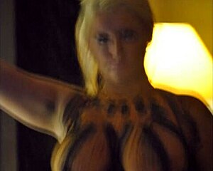 ellen goes crazy with big tits slut milf babe