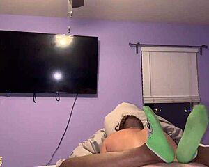 Black Milf Blowjob & Creampie With White King In Intense Homemade Close-Up