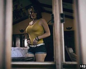 Krissy lynn seduces young horny ricky spanish in a voyeuristic encounter