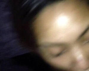 Hood chick suckin african dick