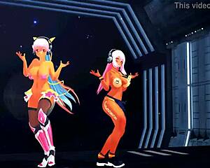 Half Naked Girls Dancing Erotically In Yoiyoi Kokon!