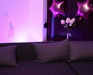 my shiny tits in oil with amazing moans