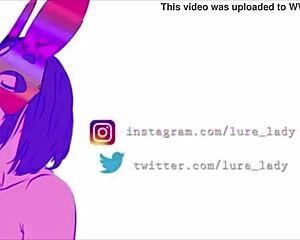 Rapper screams during anal jinx cosplay!