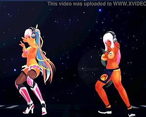 Half Naked Girls Dancing Erotically In Yoiyoi Kokon!