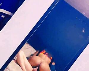 First Time Fucking Girlfriend and Cumming Inside!