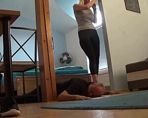 Experience the thrill of trampling domination.