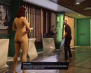 Naughty Saints Row cutscenes uden tøj, vil du se