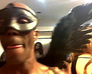 Halloween Vegas Party with Porn Stars Coach Cardher and Bunny Angel