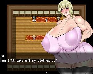 blonde gal takes huge village cocks on the ranch