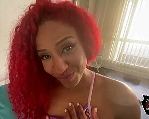 rome major gives hot babe redhead barbie a hardcore pussy pounding