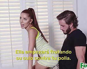 older stepsis teaching little bro to fuck!