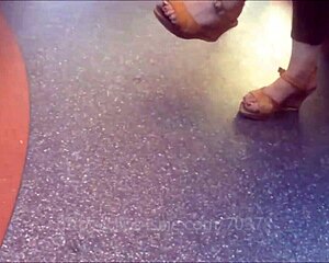Video for foot fetish, tantalizing, heels, foot arches