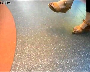Video for foot fetish, tantalizing, heels, foot arches