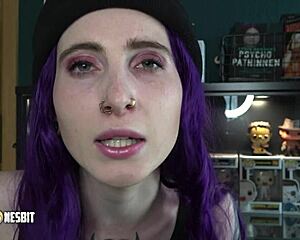 Group sex fantasy with Lou Nesbit and German dominatrix Lia Louise and some filthy stuff