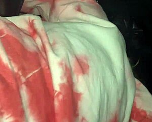 Gave her a wild spin cycle during public car sex at laundromat