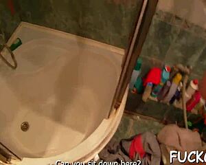 Does Guy In Glasses Bang Slut Roughly?