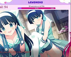 Lewdneko's erotic journey in Evenicle: Commentated video novel experience