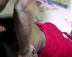 Amateur couple engages in anal sex doggystyle with close-up views.