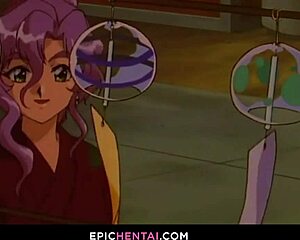 mahoko loses her virginity in hentai, licking huge wet pussy