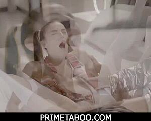 A teen 18+ experiences anal intimacy.