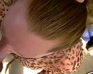 redhead gives head to slut