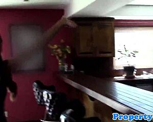 i watched this latina babe suck cock for a house sale, so hot!