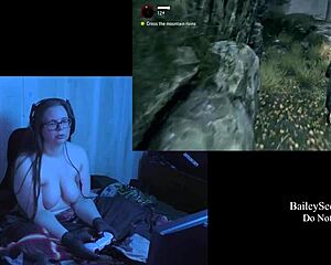 Naked playthrough of Alan Wake part 6 with big natural tits 😍