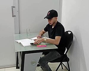 Study session turns into intense fucking with ex's big ass