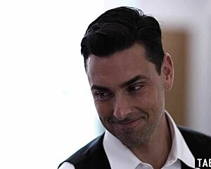 Teen stepdaughter Arietta Adams SHOWED her stepdad how much she LOVED him with BLOWJOB and FUCKING