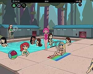 Uncensored: The first episode of the Camppinewood game has extra scenes of explicit content added on