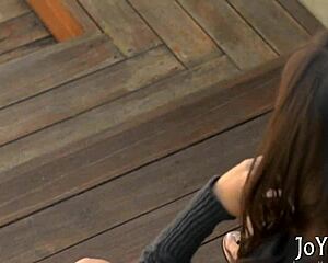 Naughty teen babe, are you fingering your pussy with that dildo in solo masturbation?