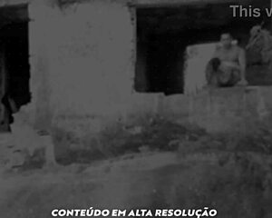 Naughty girl fucks neighborhood guys, third one cums hard 😏