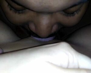 snow ryans enjoys her pretty pussy licked in pov