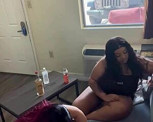 drippinvelvet and realsnotty double team this pornstar legend