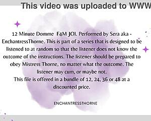 this femdom joi session is hot